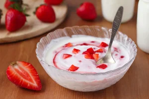 Strawberry cheesecake dip