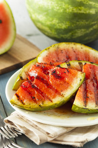 Grilled watermelon