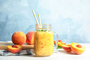 Peach smoothie