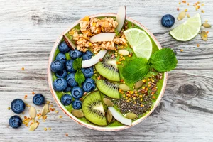 Matcha breakfast bowl