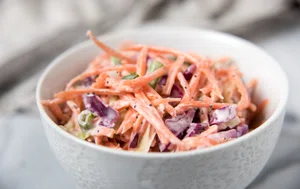 Mixed coleslaw with celeriac