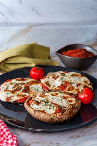 Portobello pizza