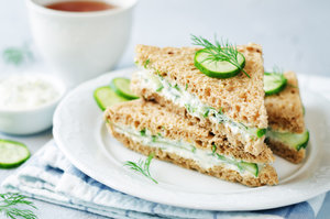 Cucumber sandwich