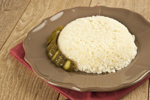 Rice pilaf with pickles