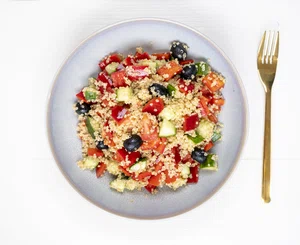 Greek quinoa salad