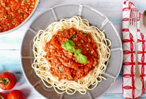 Tofu bolognese