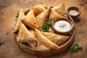 Vegetarische samosa's