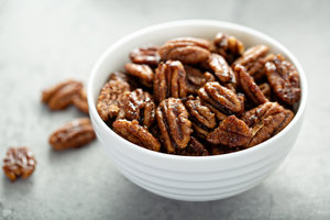 Candied pecans