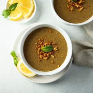 Creamy lentil soup