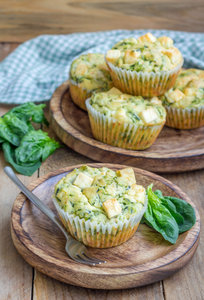 Spinach and ricotta muffins