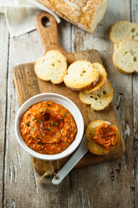 Roasted pepper dip