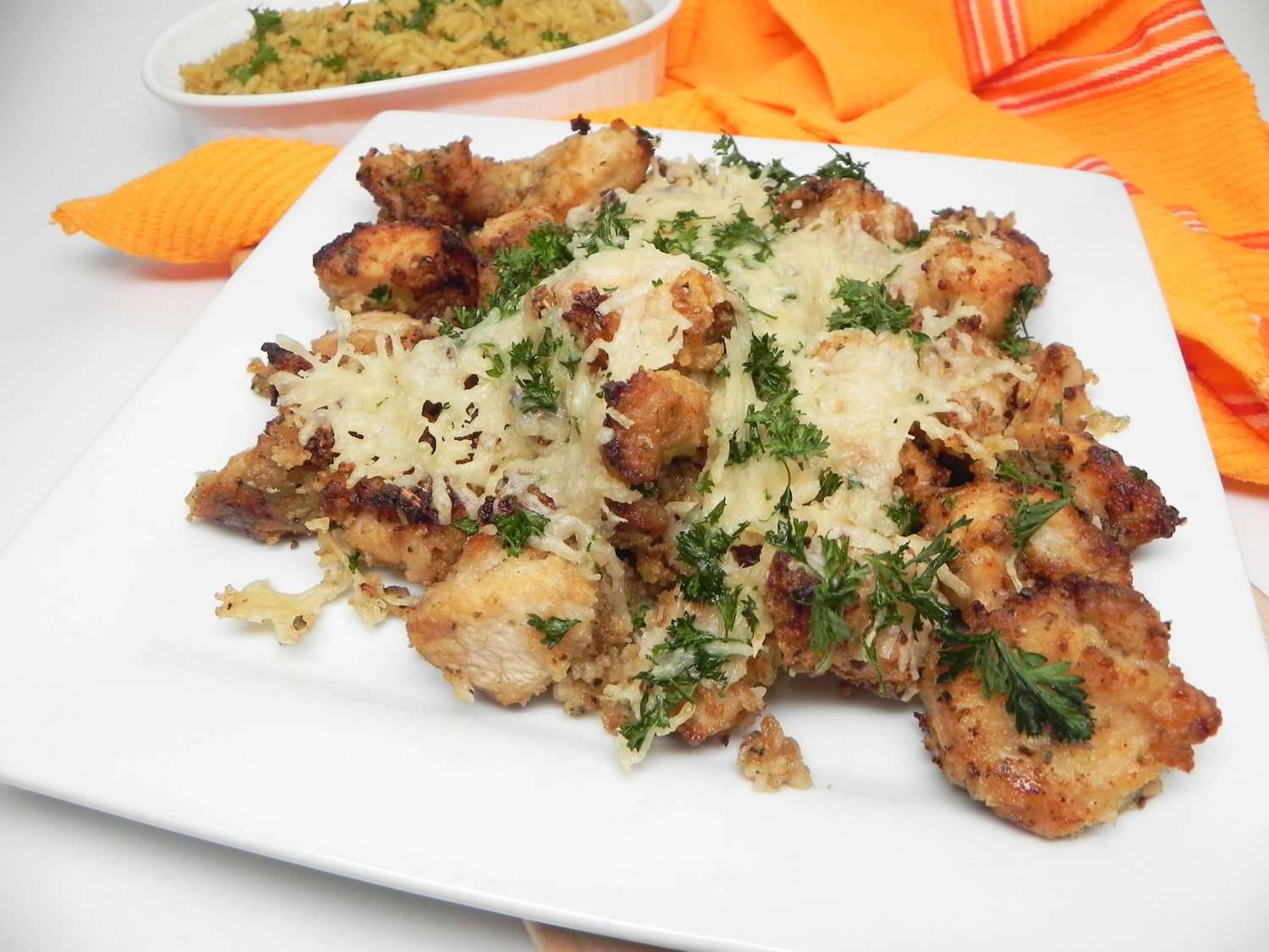 Air Fryer Ranch Chicken Bites