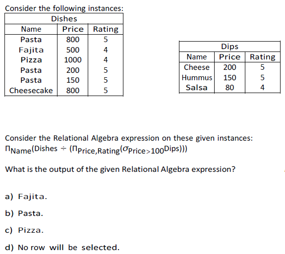 database management system nptel week 3 assignment answers