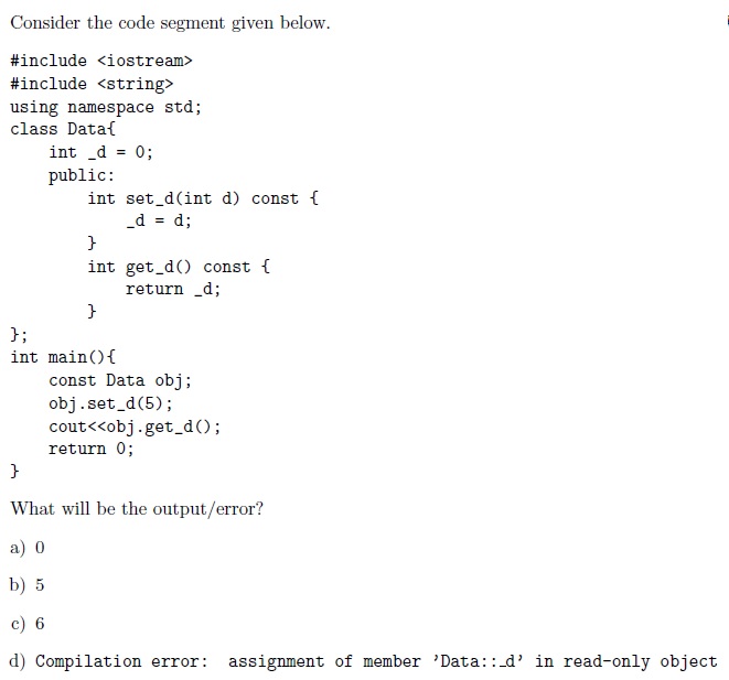 Programming In Modern C++ Assignment 3 Answers 2023