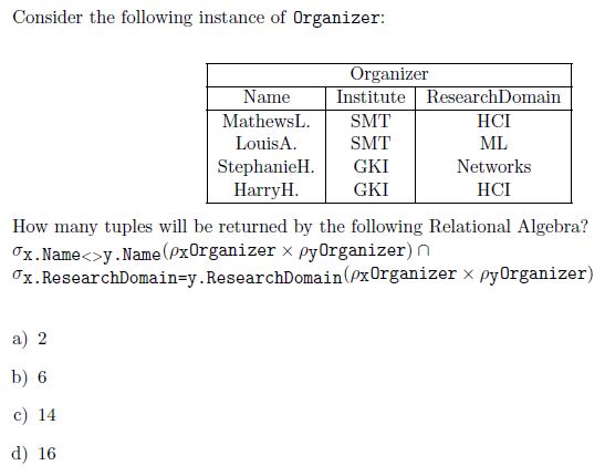 Data Base Management System Assignment 3 Answers 2023