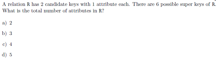 Question 1