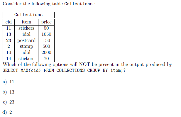 Question 2