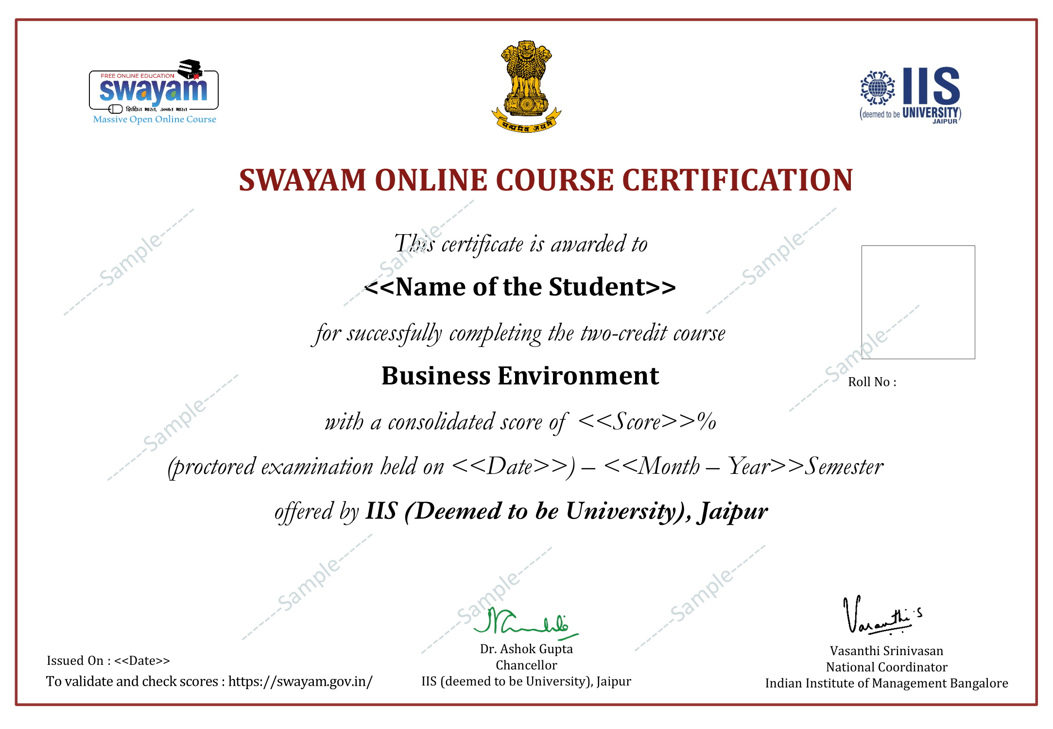 Business Environment - Course