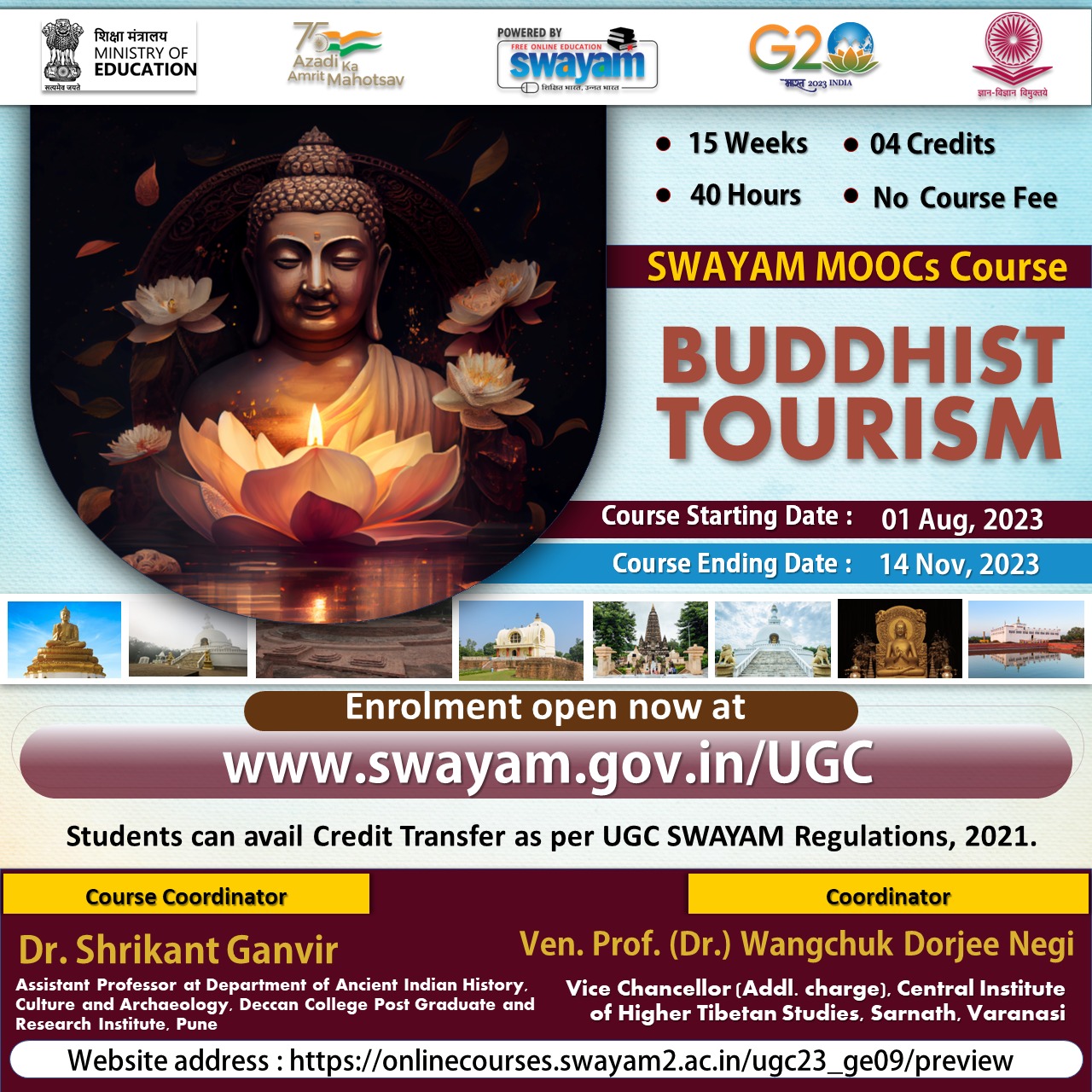 buddhist tourism course