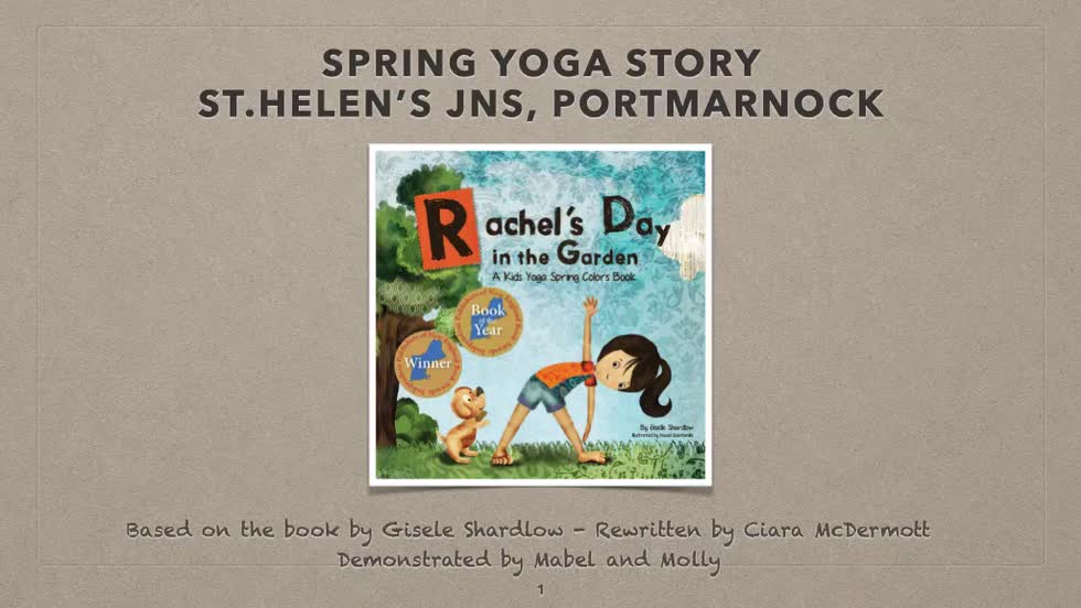 Rachel's Day in the Garden: A Kids Yoga Spring Colors Book (Kids Yoga  Stories)