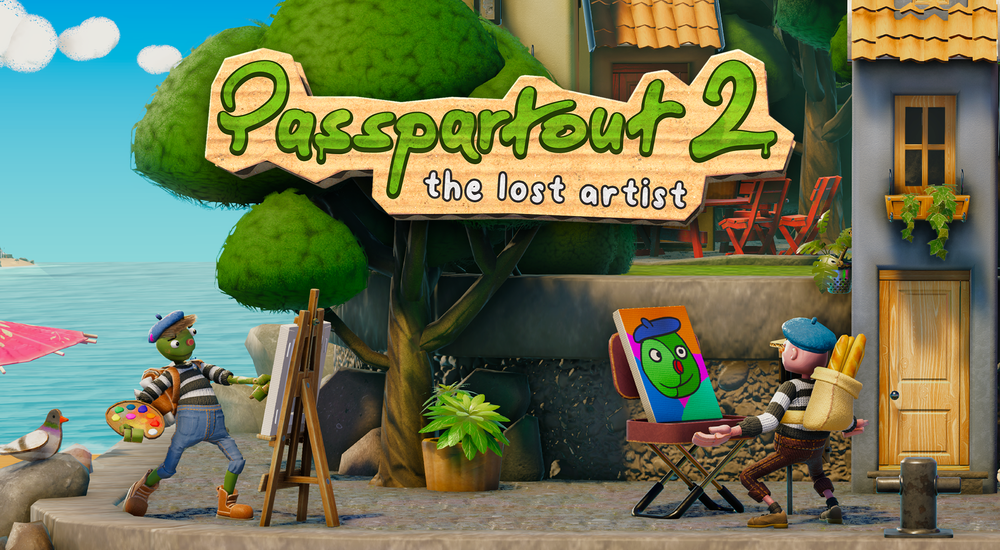 Struggling artist adventure game Passpartout 2: The Lost Artist out now on Steam!