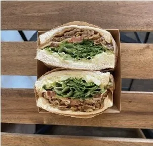 起司燒肉三明治