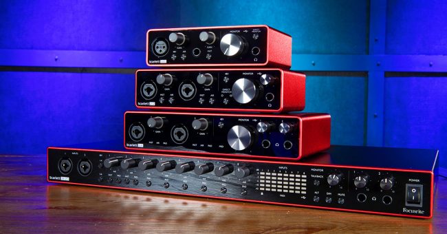 Scarlett Solo G3 Usb audio interface Focusrite