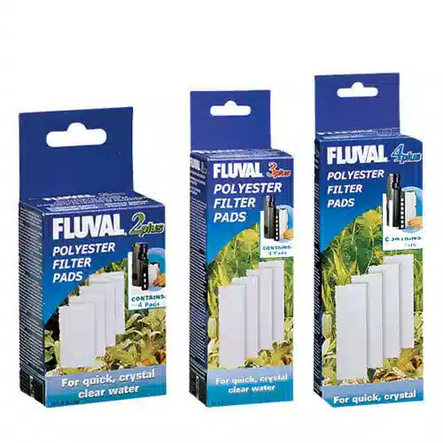 Fluval Polyester Filter Pads for Fluval 4 Plus - 4 pk