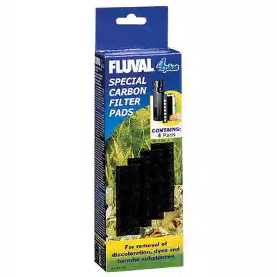 Fluval Special Carbon Filter Pads for Fluval 4 Plus - 4 pk