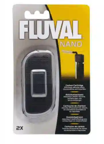 Fluval Carbon Cartridges for Nano Aquarium Filter - 2 pk