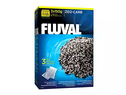 Fluval Zeo-Carb Filter Insert - 150 g - 3 pk