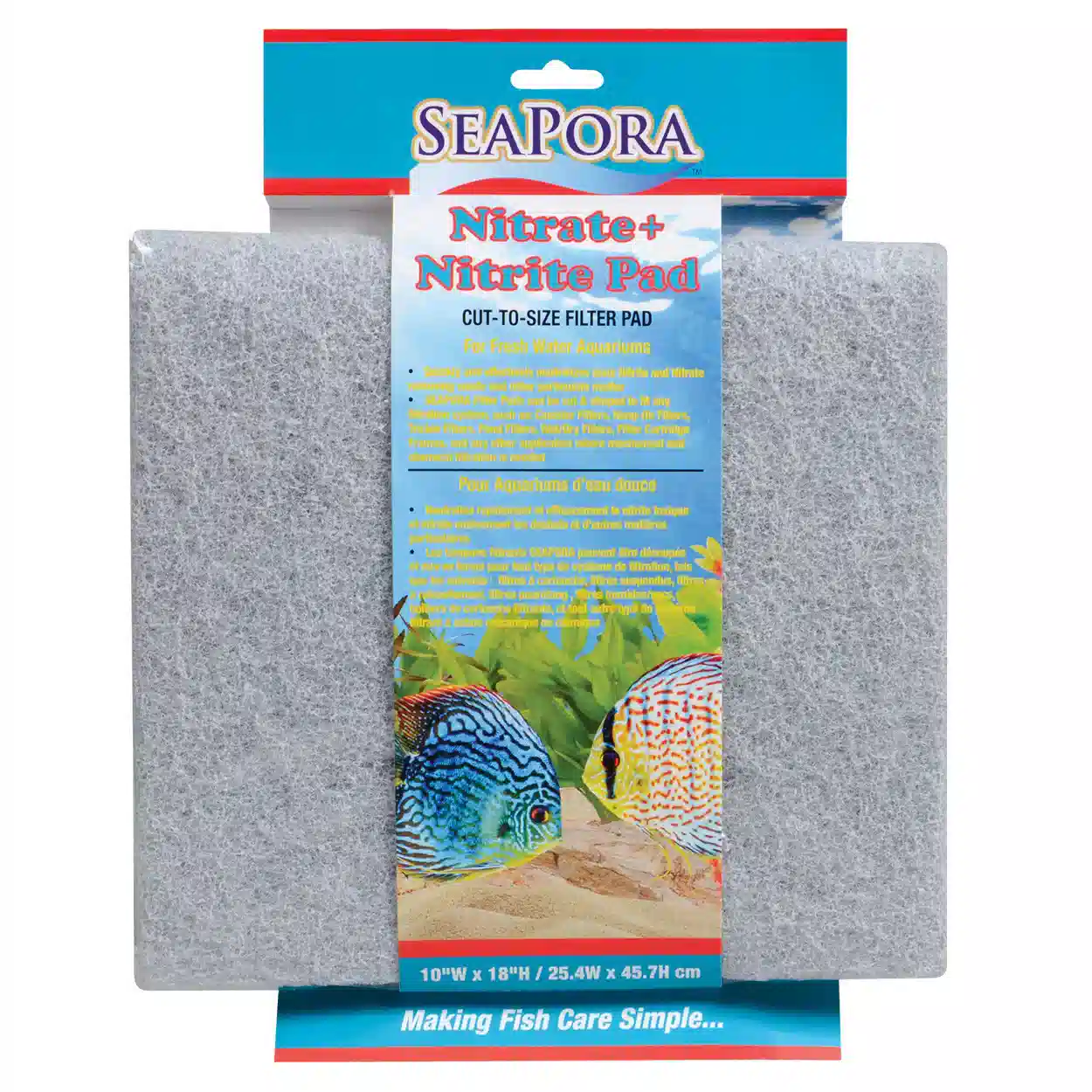 SeaPora Nitrate + Nitrite Pad - 18" x 10"