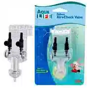 Penn Plax Aqua Life Deluxe Air+Check Valve - 2 Outlets