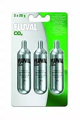 Fluval Pressurized Disposable CO2 Cartridge - 20 g - 3 pk