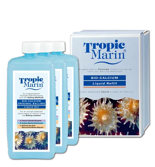 Tropic Marin Bio-Calcium Original Balling Liquid Set (A+B+C) - 3 x 1 L