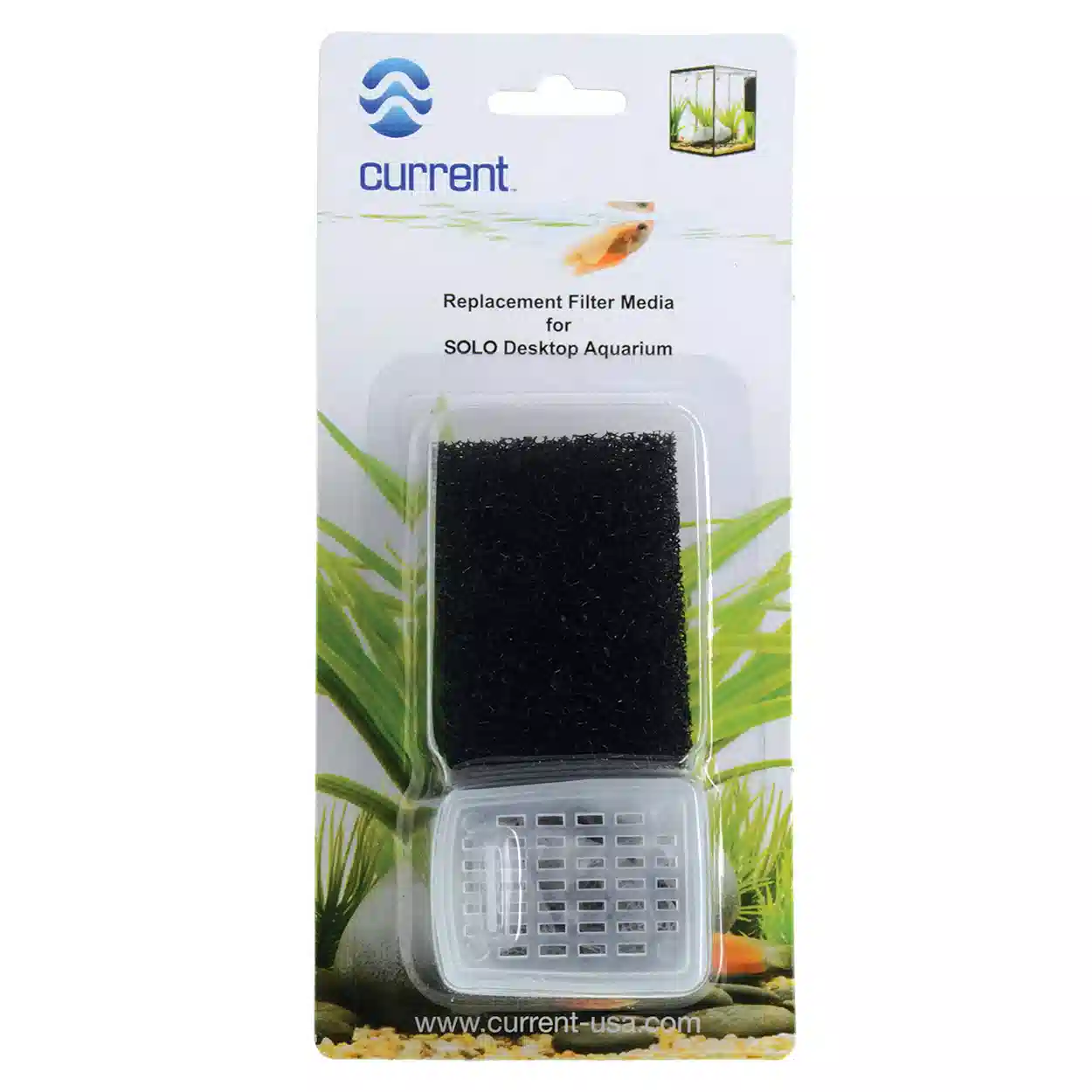 Current USA Replacement Filter Cartridge for the Solo Desktop Aquarium