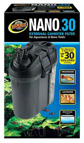 Zoo Med Nano External Canister Filter - 30 gal