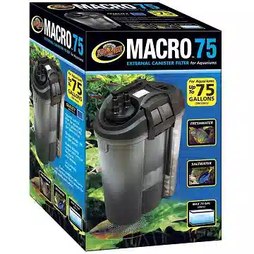 Zoo Med Macro External Canister Filter - 75 gal