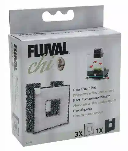 Fluval Replacement Foam and Filter Pad Combo Pack for Fluval Chi