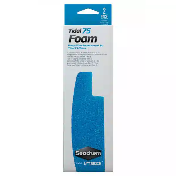 Seachem Tidal 75 Foam - 2 pk