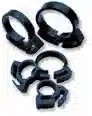 Two Little Fishies Ratchet Clip Plastic Hose Clamp Set - 1/2" - 6 pk