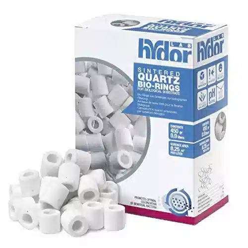 Hydor Sintered Quartz Bio-Rings - 450 g