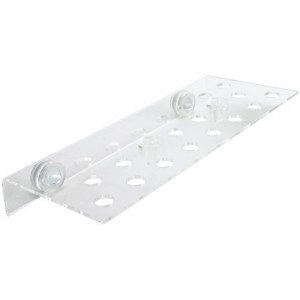 Eshoppes Frag Rack Clear Straight 12"