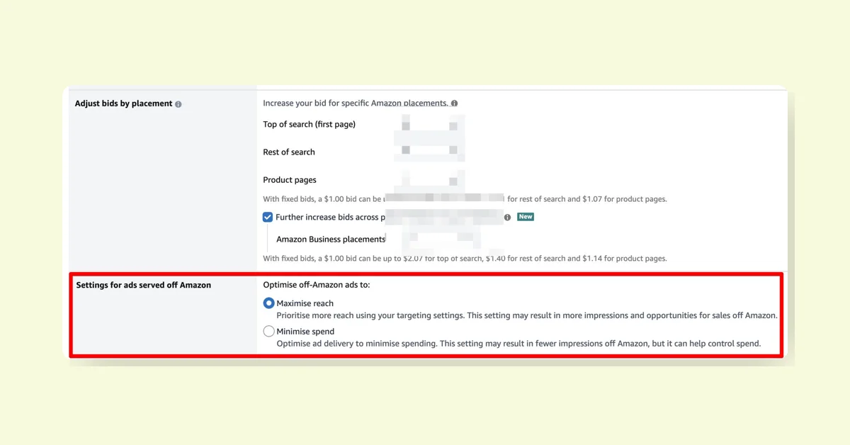 Amazon Ads Introduces New Off-Amazon Placement Settings for Sponsored Products