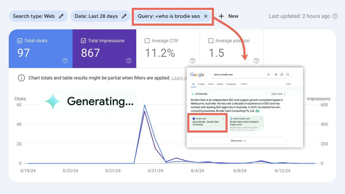 Experiment to Track AI Overviews in Google Search Console