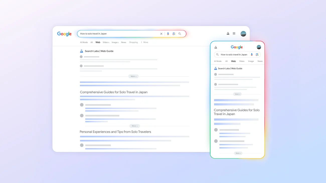 Google launches Web Guide AI to organize search results for easier discovery
