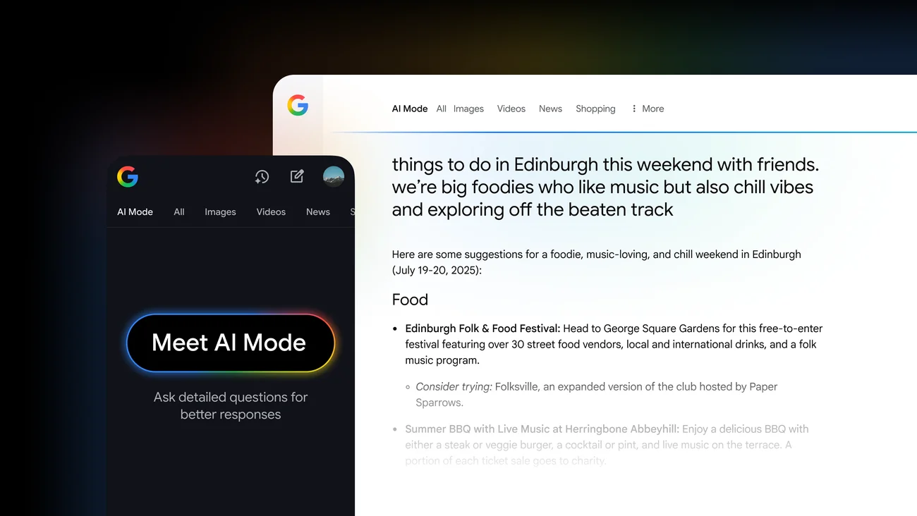 Google Launches AI Mode in UK for Advanced Multimodal Search Queries