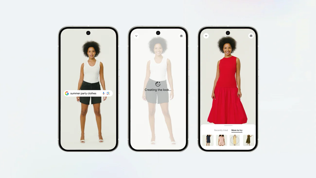 Google Shopping launches AI try-on feature and price alert updates for shoppers