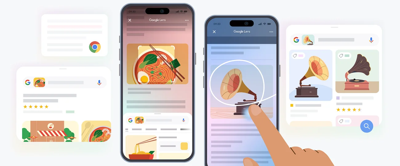 Google Lens adds screen search feature for iOS users and expands AI Overviews
