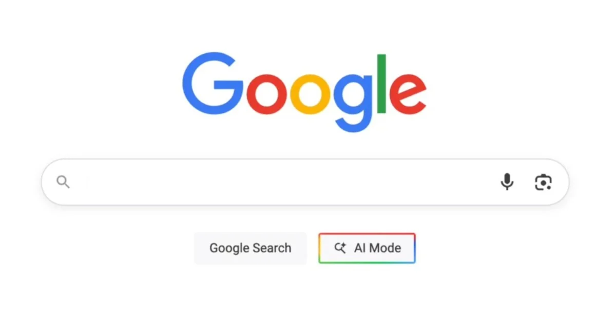 Google tests replacing I’m Feeling Lucky button with AI Mode feature